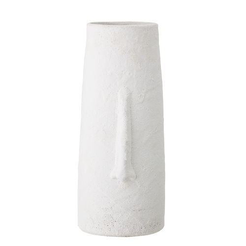 Bloomingville Deko Vase, weiß, Terrakotta