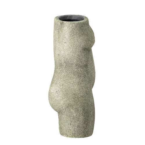 Bloomingville Vase Emeli, grün, Terrakotta