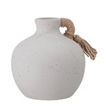 Bloomingville Kapi Deko-Vase, Grau, Keramik